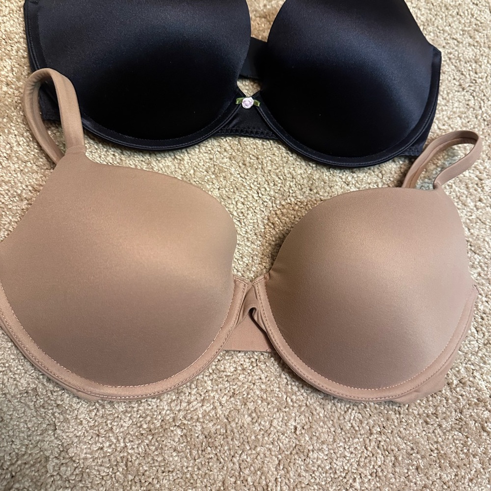 SKIMS NWOT Fits Everybody Push Up Demi Bra 34D set of 2 - Picture 3 of 5